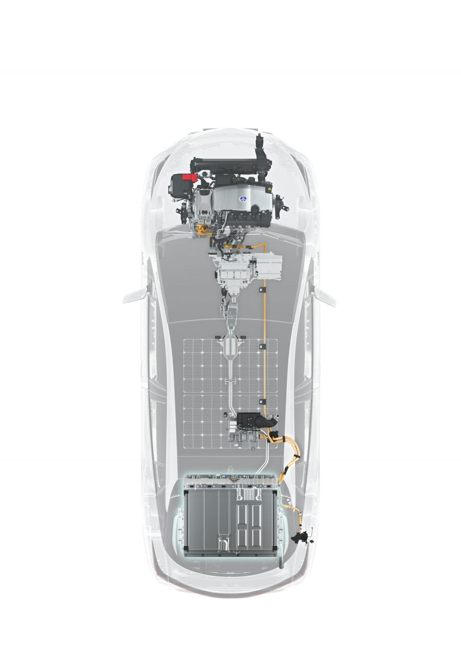 Схема Toyota Prius Plug-in Hybrid 2016 года  (фото 184 из 187)